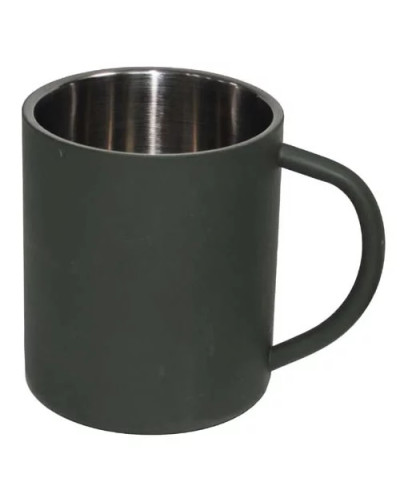 кружка с двойными стенками Mil-Tec 450 ml, Olive (14603500)