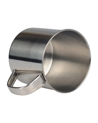 Кружка стальная Mil-Tec 0,5л, Steel (14602000)