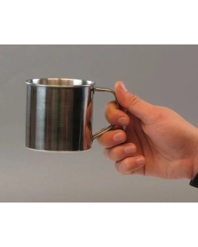 Кружка Mil-Tec стальная 0,3л, Steel (14601000)