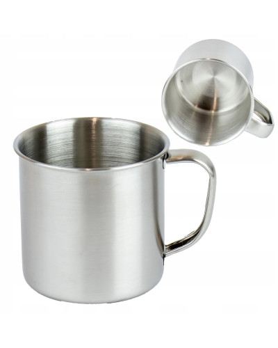 Кружка Mil-Tec стальная 0,3л, Steel (14601000)