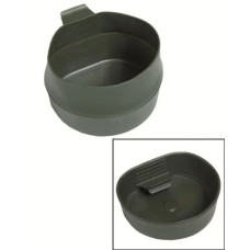 Кружка складная шведская Mil-Tec Fold-a-Cup (600 мл), Olive