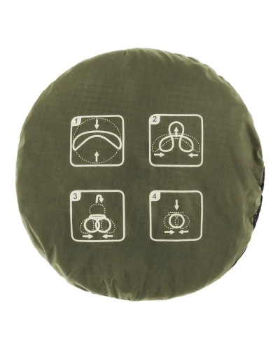 Нейлоновая складная чаша Mil-Tec 10л, Olive (16006501)