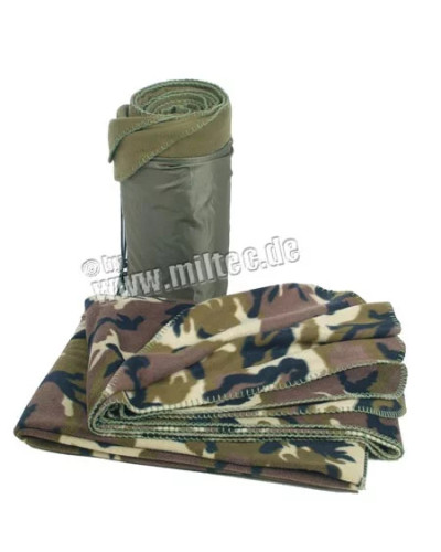 Ковдра флісова польова Mil-Tec, Woodland (14426020)
