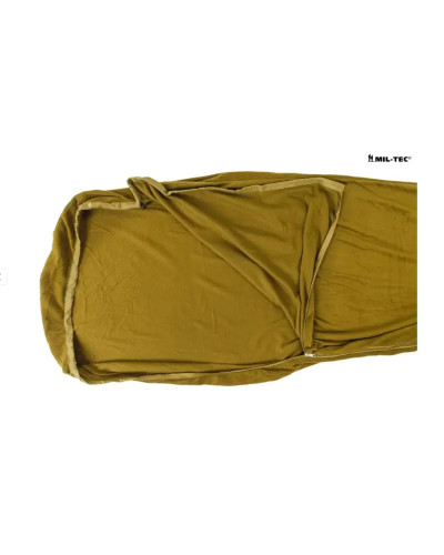 Спальный мешок Sturm Mil-Tec Fleece Sleeping Bag, Coyote (14114005)