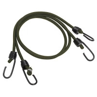Шнур резиновый с крючками Mil-Tec 75см (пара), Olive
