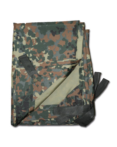 Тент тарпауліновий Sturm Mil-Tec Tarpaulin 220 см х 300 см, Німецький камуфляж (14235021)