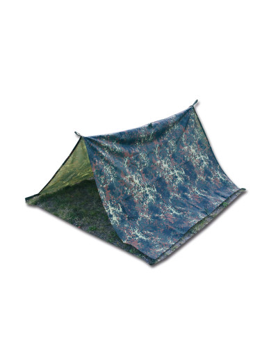 Тент тарпауліновий Sturm Mil-Tec Tarpaulin 220 см х 300 см, Німецький камуфляж (14235021)