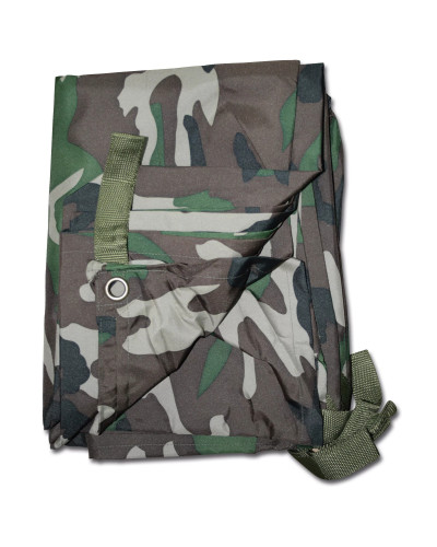 Тент тарпаулиновый Sturm Mil-Tec TARPAULIN 220 СМ Х 300 СМ, Woodland (14235020)