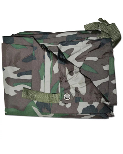 Тент тарпаулиновый Sturm Mil-Tec TARPAULIN 220 СМ Х 300 СМ, Woodland (14235020)