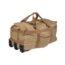 Сумка транспортная Sturm Mil-Tec Combat Duffle Bag with Wheel, Coyote