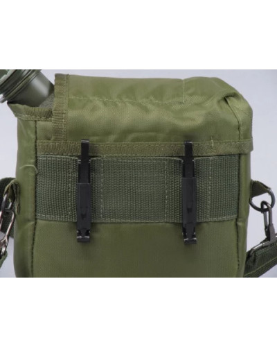 Фляга Mil-Tec двухквартовая в чехле, Olive (14510001)
