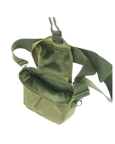 Фляга Mil-Tec двухквартовая в чехле, Olive (14510001)