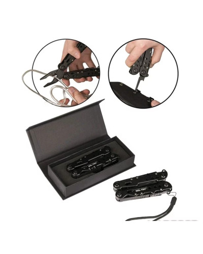 Мультиінструмент Mil-Tec COBRA MULTI TOOL, Black (15406102)