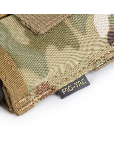 Подсумок открытый для двух магазинов 308 калибра MOLLE RMBP 308 (Rifle Mag`s Bunji Pouch), Multicam (P120002-308MC)