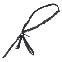 Ремень тактический оружейный одноточечный на резинке 5.11 Basic Single Point Sling With Bungee, Black