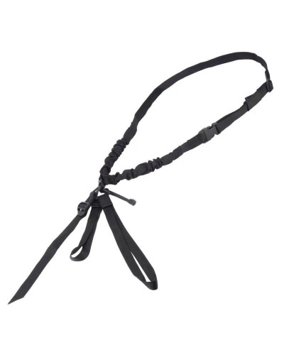 Ремень тактический оружейный одноточечный на резинке 5.11 Basic Single Point Sling With Bungee, Black (54000-019)