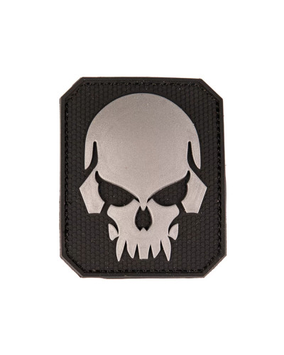 Нашивка на липучке Sturm Mil-Tec Skull Patch PVC 3D (Large), Black (16832102)