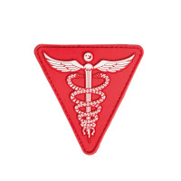 Нашивка на липучке Sturm Mil-Tec Medical Patch PVC 3D, Red
