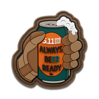 Нашивка 5.11 Tactical Always Beer Ready Patch, Brown