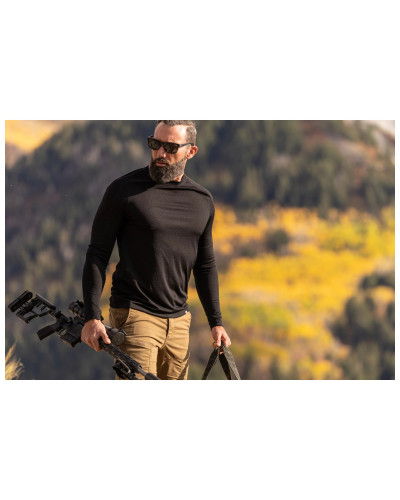 Термореглан 5.11 Tactical Tropos Long Sleeve Baselayer Top, Black (40183-019)