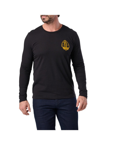 Реглан 5.11 Tactical Battle Tested Long Sleeve, Black (76192-019)