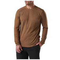 Реглан 5.11 Tactical PT-R Charge Long Sleeve 2.0, Battle brown heather