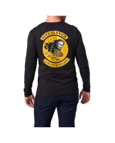 Реглан 5.11 Tactical Battle Tested Long Sleeve, Black (76192-019)