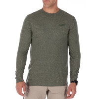 Реглан 5.11 Tactical Triblend Legacy Long Sleeve Tee, Military green heather