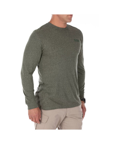 Реглан 5.11 Tactical Triblend Legacy Long Sleeve Tee, Military green heather (42112VX-223)