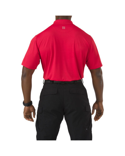 Футболка поло тактична з коротким рукавом 5.11 Pinnacle Short Sleeve Polo, Range Red (71036-477)