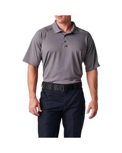Футболка поло тактическая с коротким рукавом 5.11 Tactical Performance Polo - Short Sleeve, Synthetic Knit, Storm (71049-092)