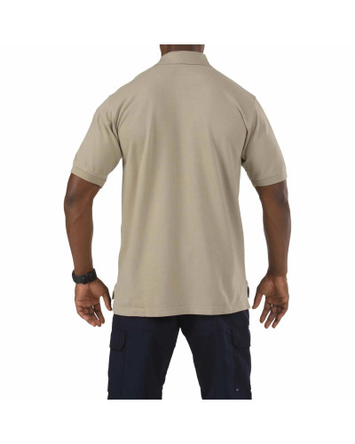 Футболка Поло тактическая с коротким рукавом 5.11 Tactical Professional Polo - Short Sleeve, Silver Tan (41060-160)