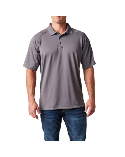 Футболка поло тактическая с коротким рукавом 5.11 Tactical Performance Polo - Short Sleeve, Synthetic Knit, Storm (71049-092)