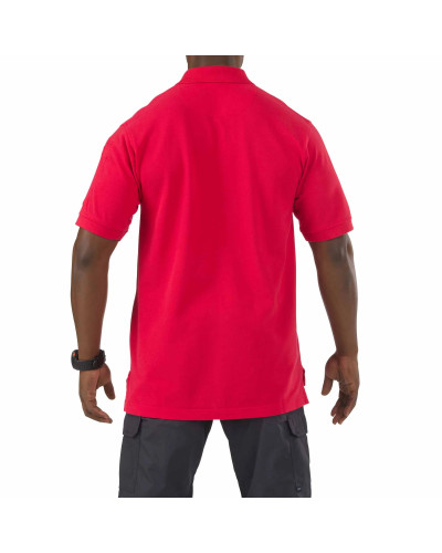 Футболка Поло тактическая с коротким рукавом 5.11 Tactical Professional Polo - Short Sleeve, Range Red (41060-477)