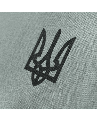 Футболка з малюнком Тризуб Logo, Foliage green (UA281-29891-FG-TRL)