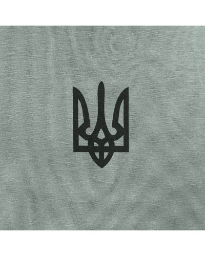 Футболка з малюнком Тризуб Logo, Foliage green (UA281-29891-FG-TRL)