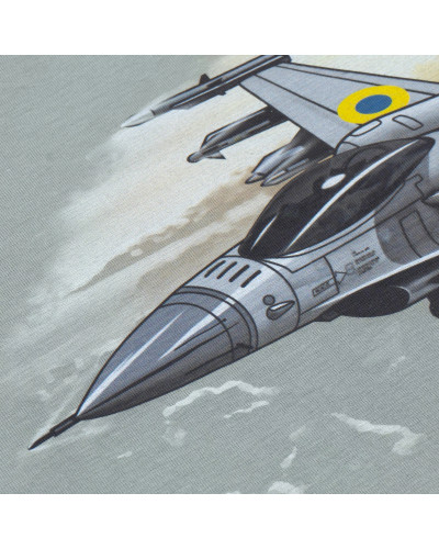 Футболка с рисунком F-16, Foliage green (UA281-29891-FG-F16)