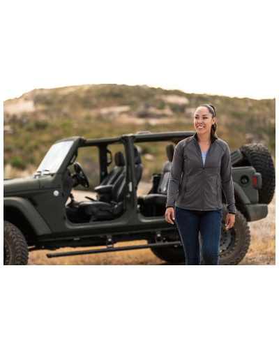 Куртка флисовая женская 5.11 Tactical Women's Stratos Full Zip, Black (62424-019)