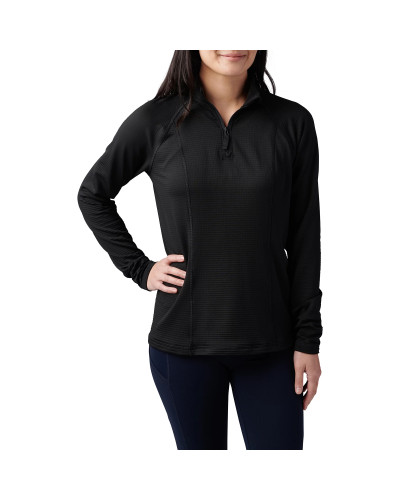 Термореглан женский 5.11 Tactical Women's Stratos 1/4 Zip, Black (62417-019)