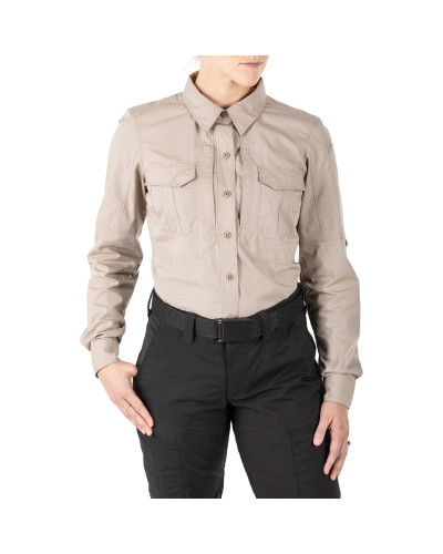 Сорочка тактична жіноча 5.11 Tactical Women's Stryke™ Long Sleeve Shirt, Khaki (62404-055)