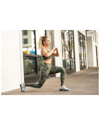 Топ спортивный женский 5.11 Tactical PT-R Valentina Sports Bra, Ranger green camo (66020-419)
