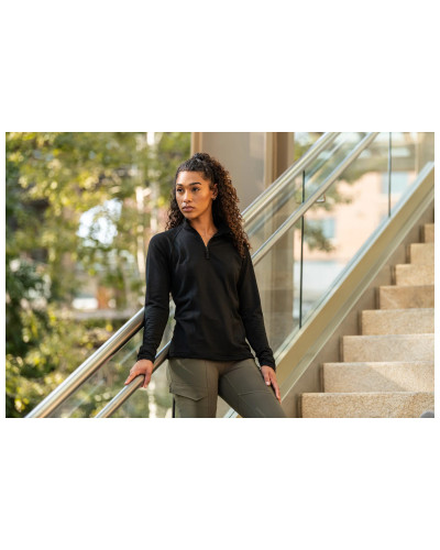 Термореглан женский 5.11 Tactical Women's Stratos 1/4 Zip, Black (62417-019)
