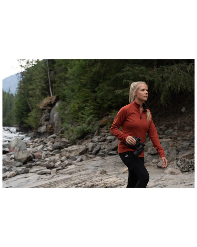 Термореглан женский 5.11 Tactical Women's Stratos 1/4 Zip, Turbulence (62417-545)