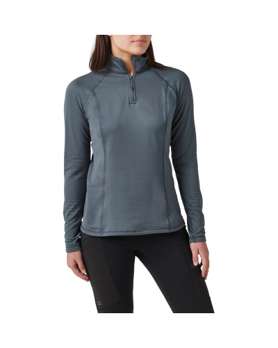 Термореглан женский 5.11 Tactical Women's Stratos 1/4 Zip, Turbulence (62417-545)