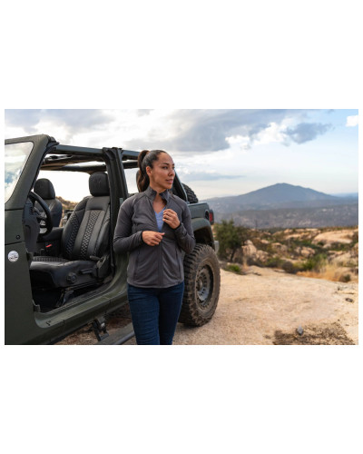 Куртка флисовая женская 5.11 Tactical Women's Stratos Full Zip, Black (62424-019)