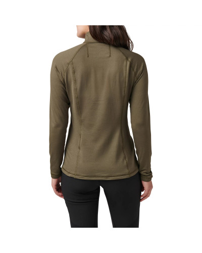 Термореглан женский 5.11 Tactical Women's Stratos 1/4 Zip, Ranger green (62417-186)