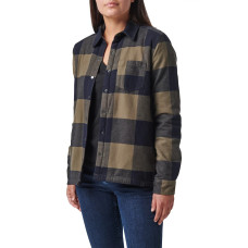 Куртка женская 5.11 Tactical Louise Shirt Jacket, Ranger green plaid