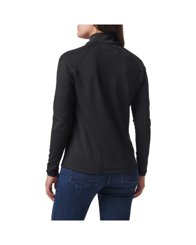 Куртка флисовая женская 5.11 Tactical Women's Stratos Full Zip, Black (62424-019)