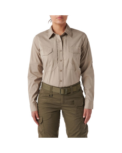 Рубашка тактическая женская 5.11 Tactical Women's ABR Pro Long Sleeve Shirt, Khaki (62420-055)
