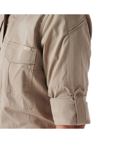 Рубашка тактическая женская 5.11 Tactical Women's ABR Pro Long Sleeve Shirt, Khaki (62420-055)